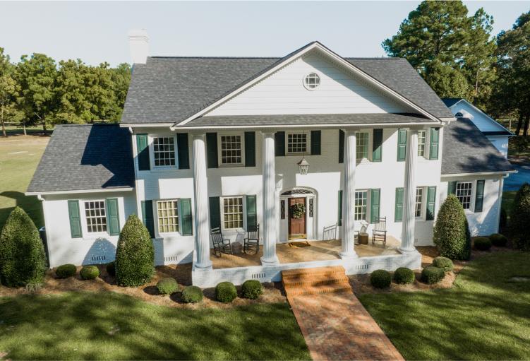 Architectural Asphalt Shingles | Onyx Black | Evans County Residental Roofers | Residential Roofing