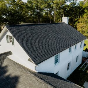 Architectural Asphalt Shingles | Onyx Black | Evans County Residental Roofers | Residential Roofing
