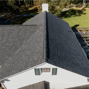 Architectural Asphalt Shingles | Onyx Black | Evans County Residental Roofers | Residential Roofing
