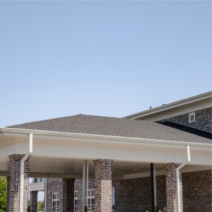 Bulloch First Bank Statesboro, Georgia | Charcoal Black Architectural Asphalt Shingles | Bulloch County Commercial Roofing Solutions | New Construction Commercial Roof