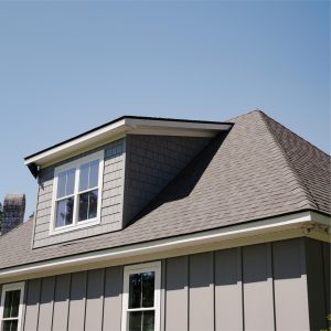 Home With Architectural Asphalt Shingles & Standing Seam Metal Roofing | Mixed Material Roofing | Bulloch County Residential Roofing | Statesboro Residential Roofers