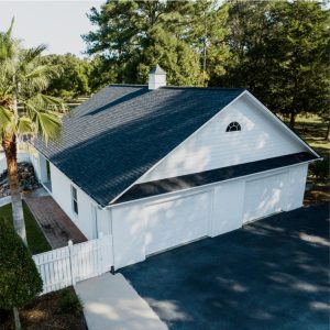 Architectural Asphalt Shingles | Onyx Black | Evans County Residental Roofers | Residential Roofing