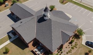 Durden Bank Millen, Georgia | Jenkins County Commercial Roofing | Architectural Asphalt Shingles