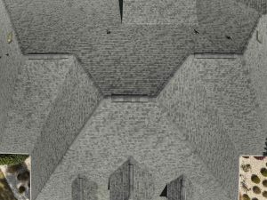 Residential Roofing Project After | Estate Grey Architectural Asphalt Shingles | Drone Image