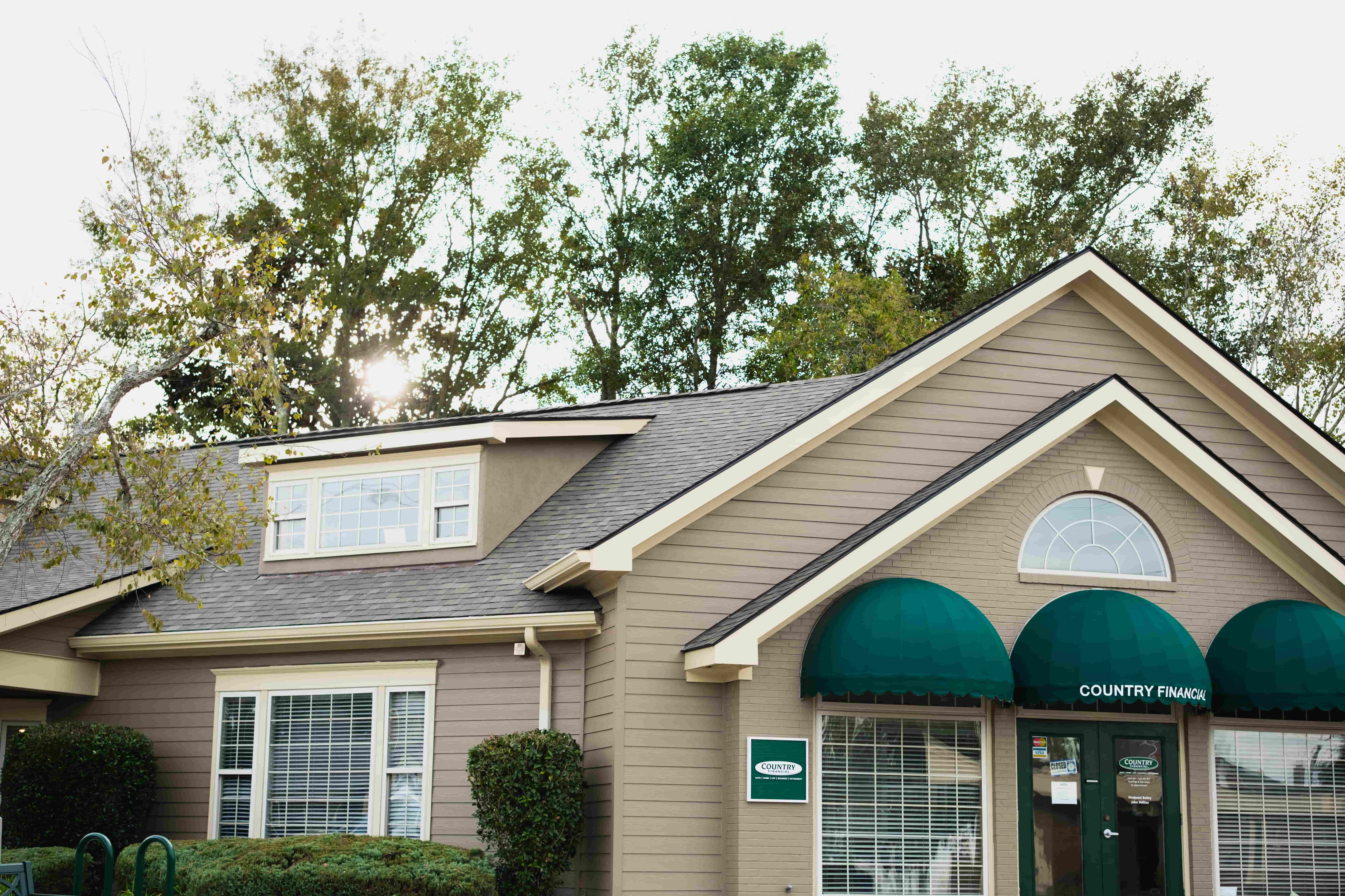 The Village Statesboro | Commercial Roofing After | Driftwood Color | Architectural Asphalt Shingles