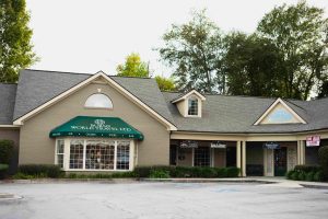 The Village Statesboro | Commercial Roofing After | Driftwood Color | Architectural Asphalt Shingles