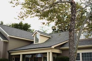The Village Statesboro | Commercial Roofing After | Driftwood Color | Architectural Asphalt Shingles
